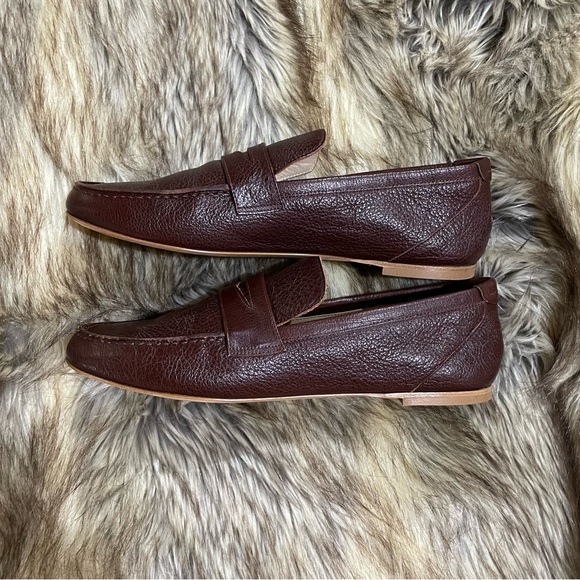 Jamie Haller Oxblood loafers, size 39.  NWT - Picture 3 of 5